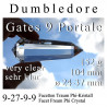 Dumbledore 9 Gate Dream Phi Crystal with 9-27-9-9 Facets