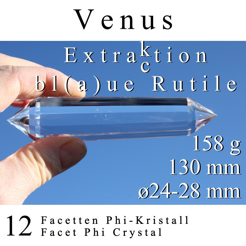 Venus Extraktion 12 Facetten Phi-Kristall