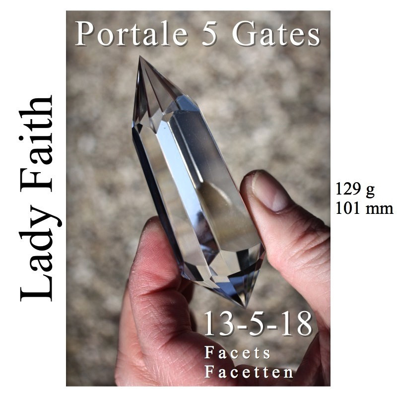 Lady Faith 5 Gates Phi-Crystal