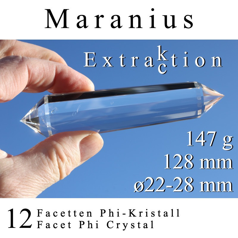 Maranius Extraktion 12 Facetten Phi-Kristall
