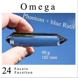 Omega 24 facets Phi crystal...