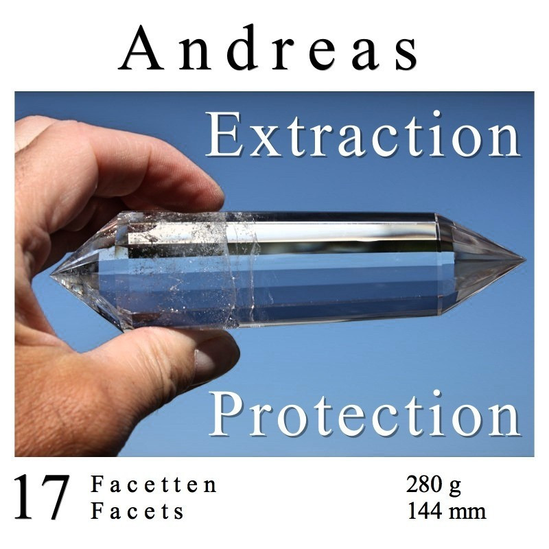 Andreas - Extraction and Protection 17 Facet Phi Crystal