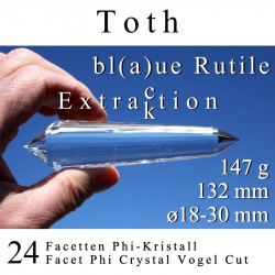 Toth 24 Facetten Phi-Kristall Vogel Cut