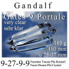 Gandalf 9 Gate Dream Phi Crystal with 9-27-9-9 Facets