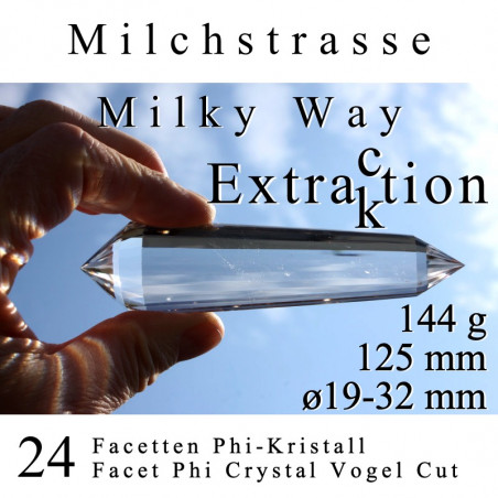 Vogel Cut Milky Way 24 Facet Phi-Crystal Extraction