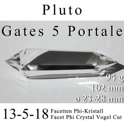Pluto 5 Gates Phi-Crystal Vogel Cut