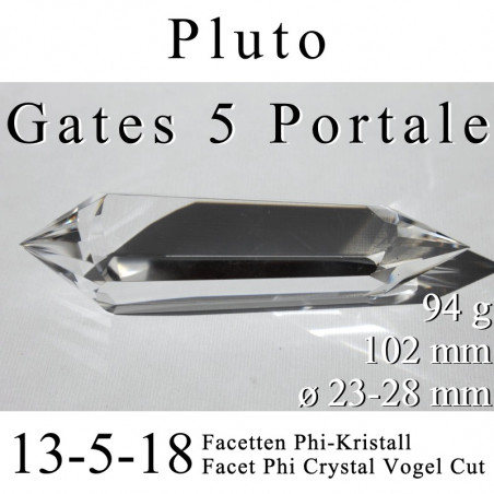 Pluto 5 Portale Phi-Kristall Vogel Cut