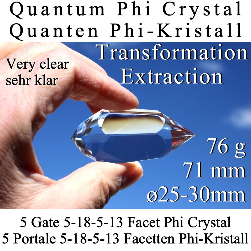 Quantum Phi Crystal Extraction Transformation Vogel Cut