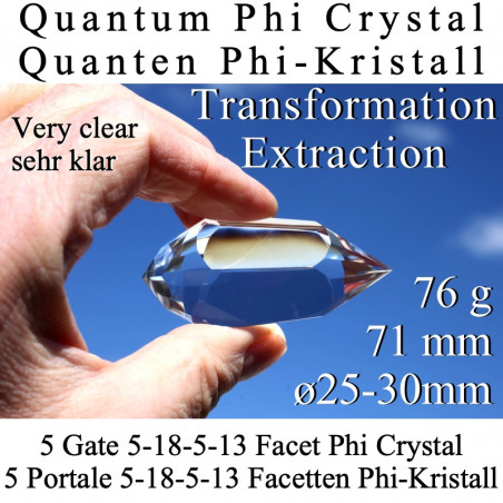Quanten Phi-Kristall Extraktion Transformation  Vogel Cut
