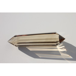 Vogel Cut Athraeus Rauchquarz 13 Facetten Phi-Kristall