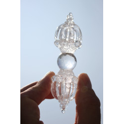 Vogel Cut Phi Diamant Dorje Vajra Ishtar mit 9 Zinken