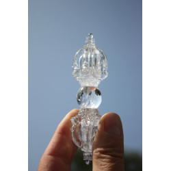 Vogel Cut Ishtar Phi Diamond Dorje Vajra with 9 Prongs