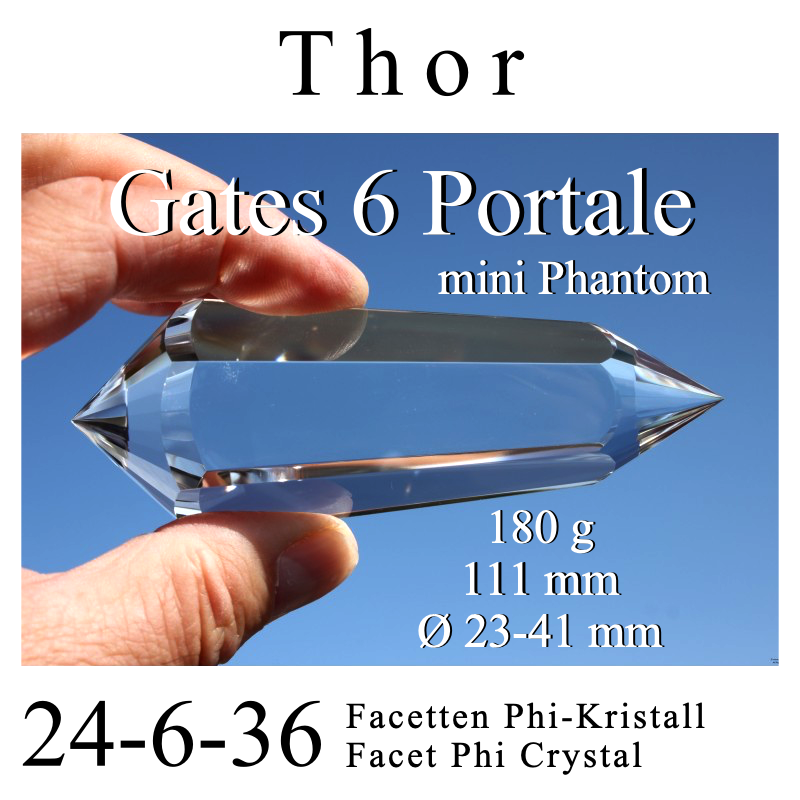 Thor 6 Portale Phi-Kristall mit mini Phantom