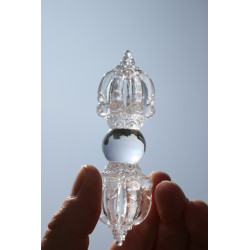 Vogel Cut Phi Diamant Dorje Vajra Alea mit 9 Zinken