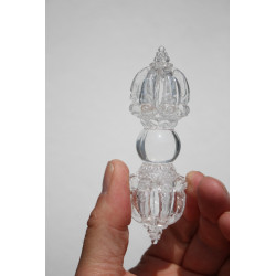 Vogel Cut Phi Diamant Dorje Vajra Alea mit 9 Zinken