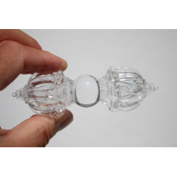 Vogel Cut Phi Diamant Dorje Vajra Alea mit 9 Zinken