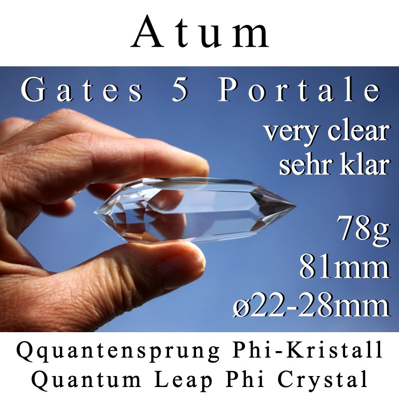 Quantum Leap 5 Gate Phi Crystal Atum