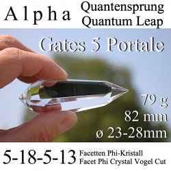 Alpha Quantensprung 5 Portale Phi-Kristall Vogel Cut
