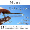 Mona 13 Facet Phi Crystal Extraction Vogel Cut