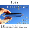 Ibis 13 Facetten Phi-Kristall Extraktion Vogel Cut