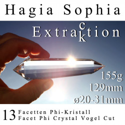 Hagia Sophia 13 Facetten Phi-Kristall Extraktion Vogel Cut