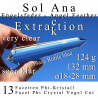 Sol Ana 13 Facet Phi Crystal Extraction - Angel Feather