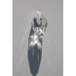Vogel Cut Merlyn 144 Facetten Phi-Kristall 116g Transformation