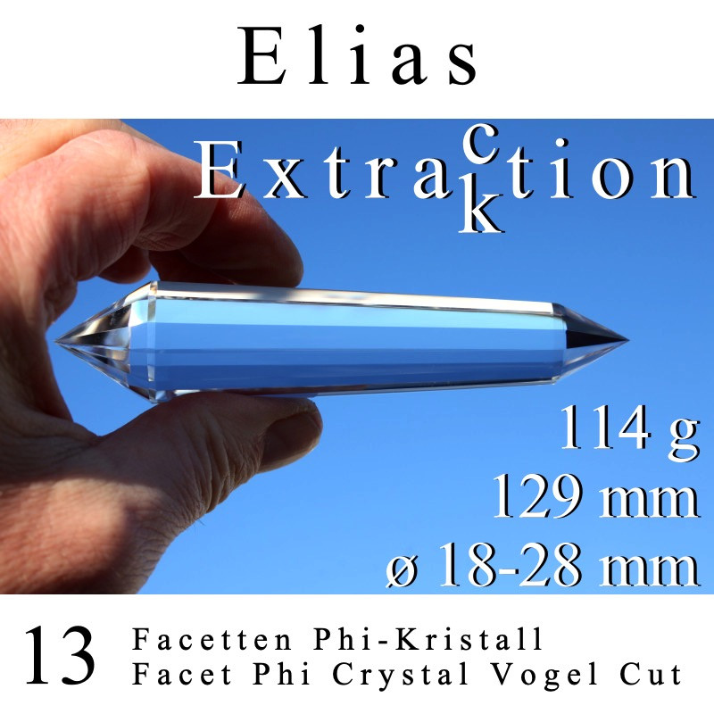 Elias 13 Facet Phi Crystal Extraction Vogel Cut