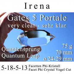 Irena 5-18-5-13 Quantensprung Phi-Kristall 5 Portale Vogel Cut