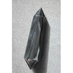 Vogel Cut Obsidian 12 Facetten Phi-Kristall