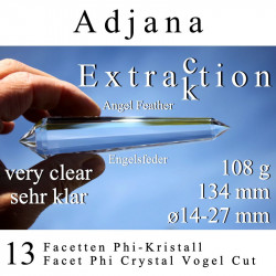 Adjana 13 Facetten Phi-Kristall Extraktion Vogel Cut