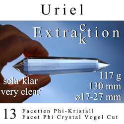 Uriel 13 Facetten Phi-Kristall Extraktion Vogel Cut