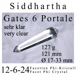 Siddhartha 12-6-24 Facet Phi Crystal