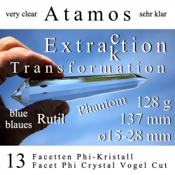 Atamos 13 Facetten Phi-Kristall Extraktion Vogel Cut