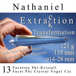 Nathaniel 13 Facet Phi Crystal Extraction Vogel Cut