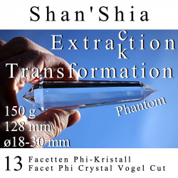 Shan'Shia  13 Facet Phi Crystal Extraction Vogel Cut