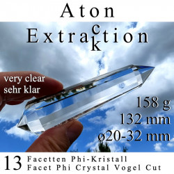 Aton 13 Facetten Phi-Kristall Extraktion Vogel Cut