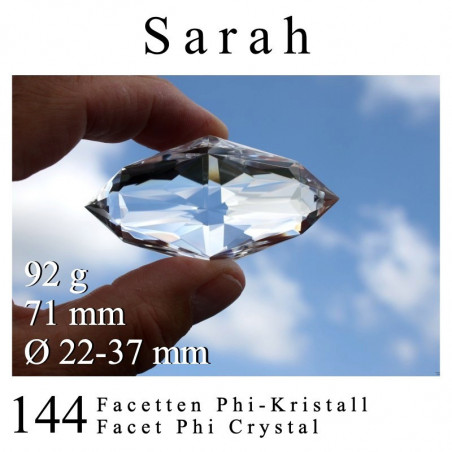 144 Facet Phi Crystal Sarah
