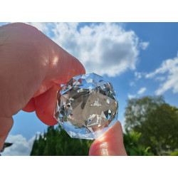 Vogel Cut Asriel Merlyn 144 Facetten Phi-Kristall