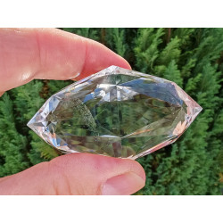 Merlyn Odin 144 Facetten Vogel Cut Phi-Kristall mit Phantomen