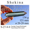 Citrine Shekina 9 Gate Dream Phi Crystal with 9-27-9-9 Facets