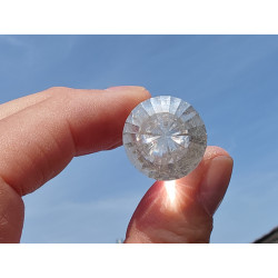 Vogel Cut Herzengel 24 Facetten Phi-Kristall Seraphis Bey