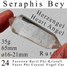 Herzengel 24 Facetten Phi-Kristall Seraphis Bey Vogel Cut