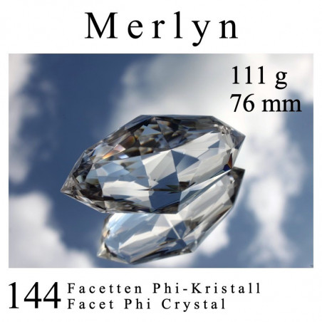 144 Facet Phi Crystal Merlyn