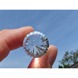 Vogel Cut Herzengel 24 Facetten Phi-Kristall Engel Seraphiel