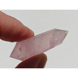 Rosenquarz 12 Facetten Vogel Cut Phi Kristall