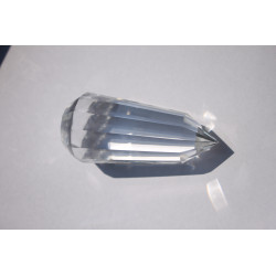 Vogel Cut Solana 12 Facet Phi Crystal Standing 135g