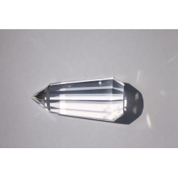 Vogel Cut Solana 12 Facet Phi Crystal Standing 135g