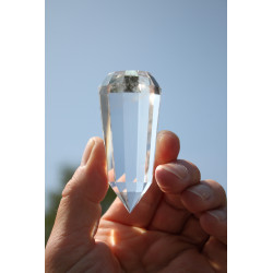 Vogel Cut Solana 12 Facet Phi Crystal 135g