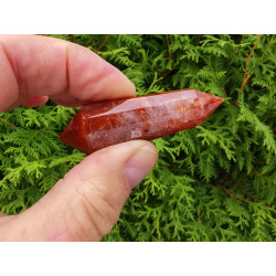 Saphir Rubinrot 12 Facetten Vogel Cut Phi-Kristall Maat